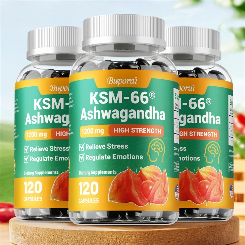 KSM-66 Ashwagandha capsules