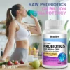 Probiotics 120 Billion CFU 36 Strains Contains Prebiotics and Digestive Enzymes for Digestion and Immune Support Vegan, Non-GMO 6