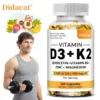 Premium Vitamin D3 Softgels Supplement for Immune Support