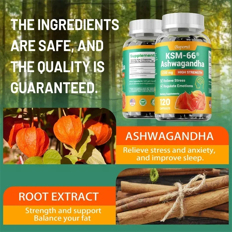 KSM-66 Ashwagandha capsules